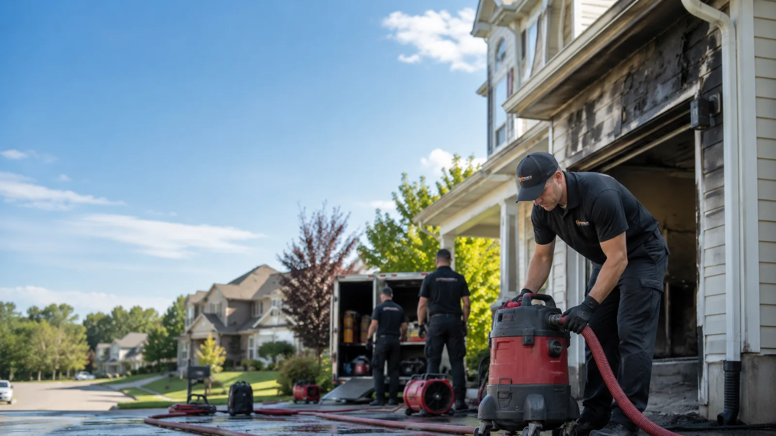 Fire And Smoke Damage Restoration in Spade, TX near me